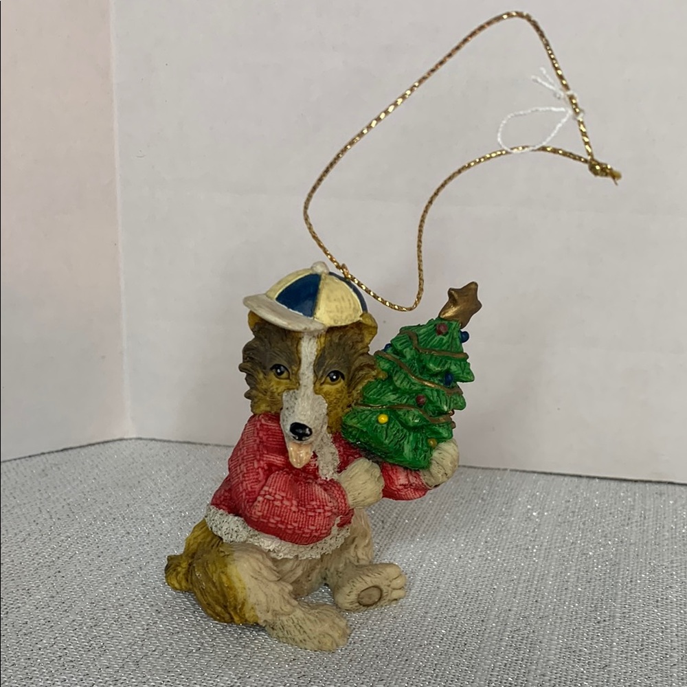 Shetland Sheepdog Christmas Ornament